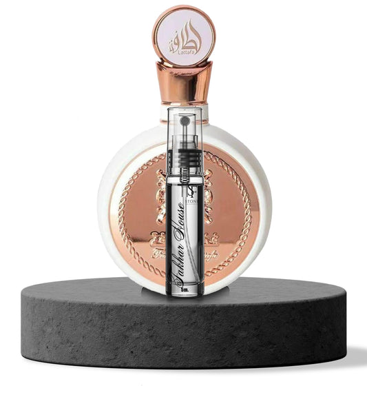 Lattafa Fakhar Rose EDP Decant 5ml - Dama