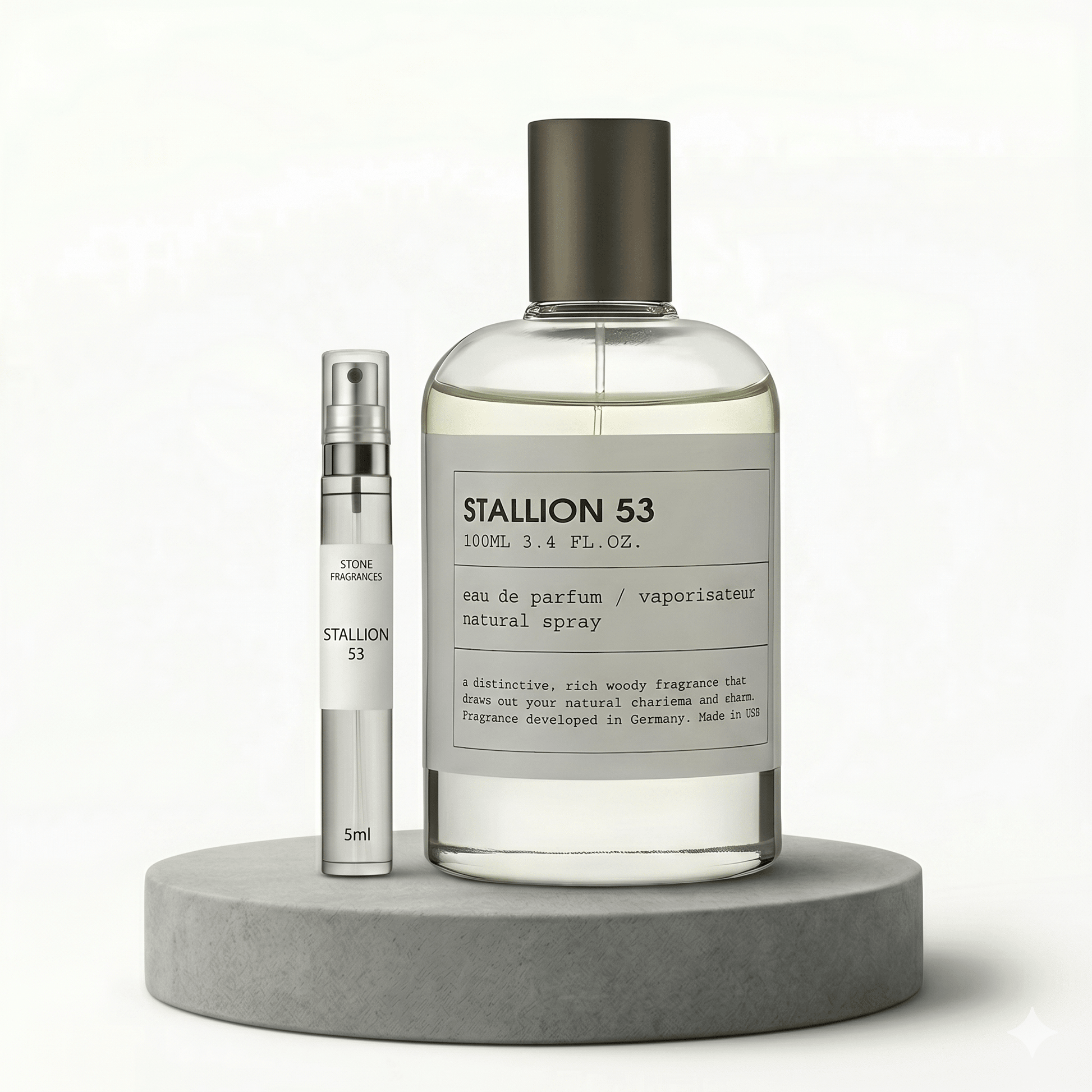 Stallion 53 EDP Decant 5ml - Unisex - Stone Fragrances