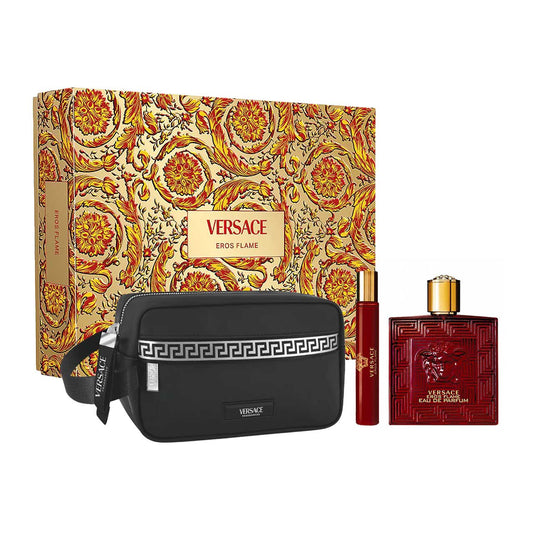 Versace Eros Flame Estuche 3 pzs- Caballero