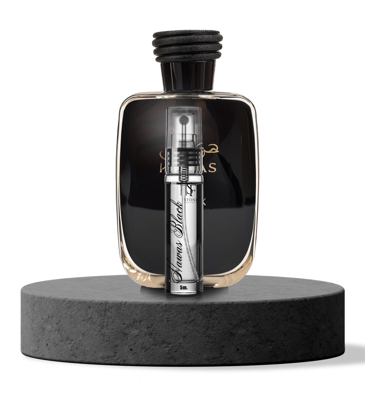 Rasasi Hawas Black EDP Decant 5ml - Caballero