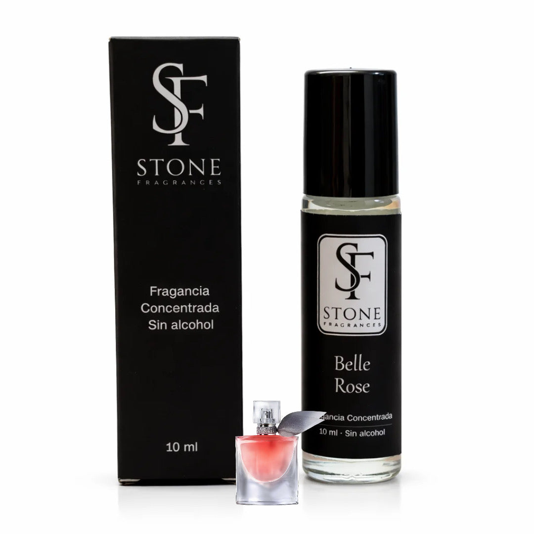 Belle Rose Roll On Fragancia Concentrada 10ml - Dama (La Vie es belle)