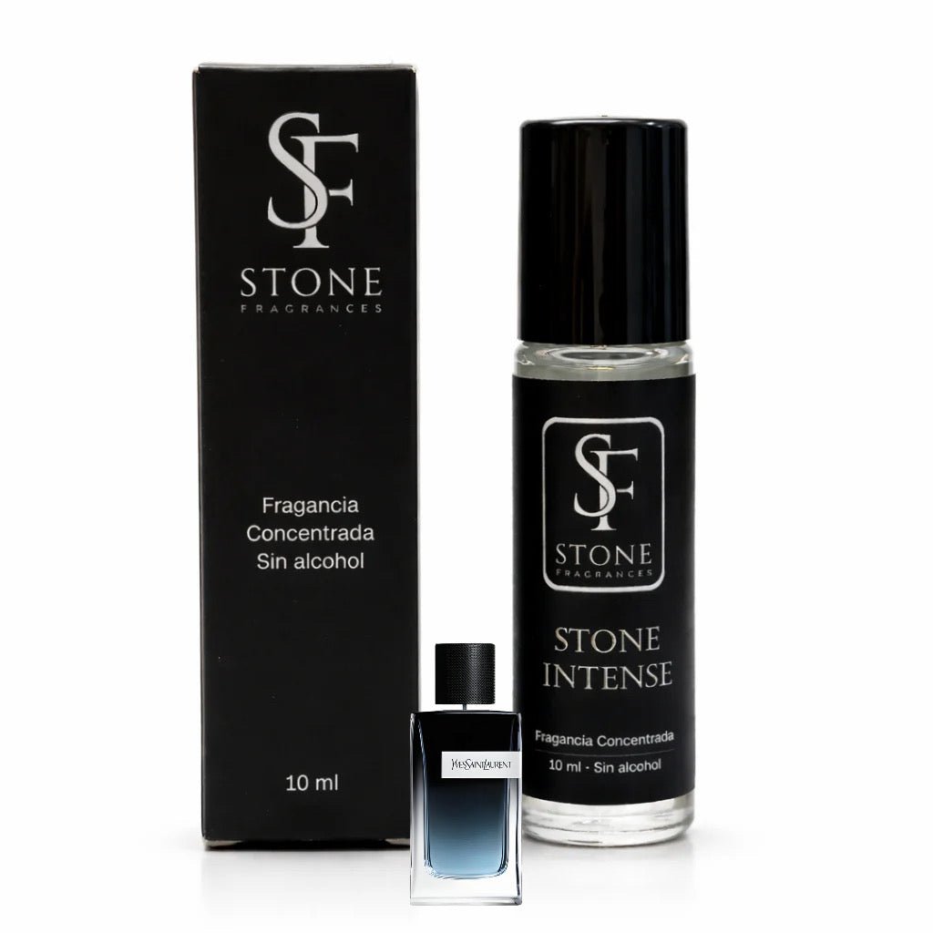Stone Intense Roll On Fragancia Concentrada 10ml - Caballero (Yves) - Stone Fragrances