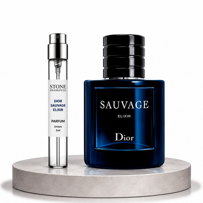 Dior Sauvage Elixir Decant - Caballero