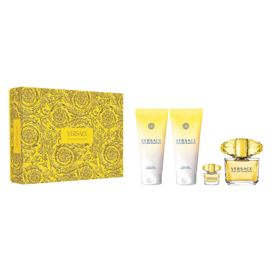 Versace Yellow Diamond Estuche 4pz-Dama