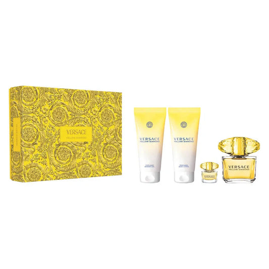 Versace Yellow Diamond Estuche 4pz-Dama