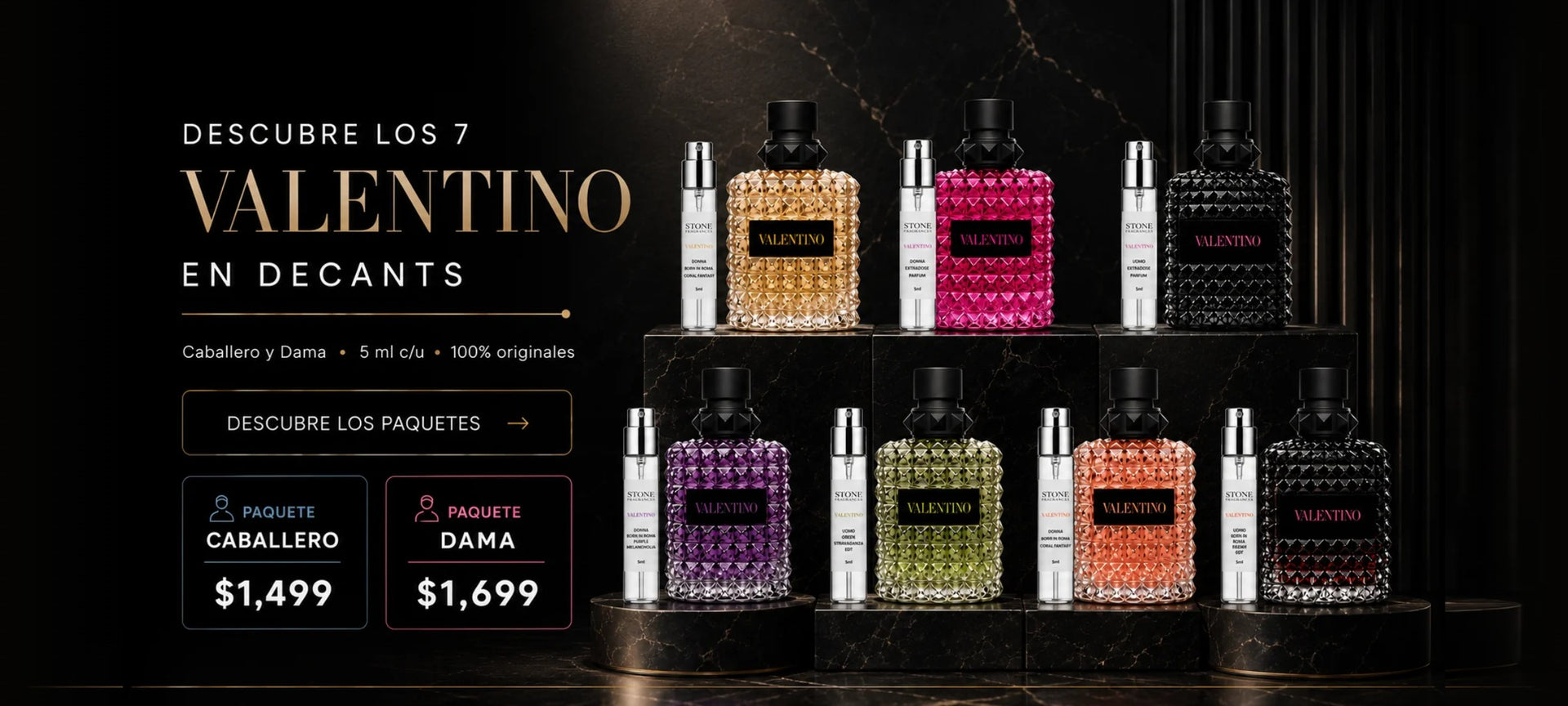 Pack 3 Perfumes Ambientales 3x1299 — Stone Fragrances