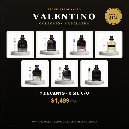 🔥 Colección Completa Valentino Caballero — 7 Decants 5ml Originales - Stone Fragrances