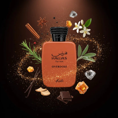 Hawas for Him Overdose 100 ml - Caballero