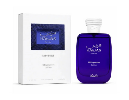 Rasasi Hawas Sapphire EDP 100ml - Caballero