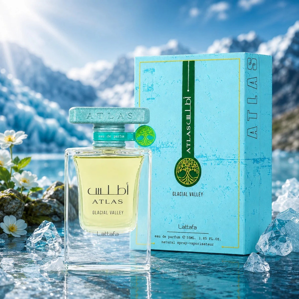 Lattafa Atlas Glacial Valley EDP 55ml - Caballero
